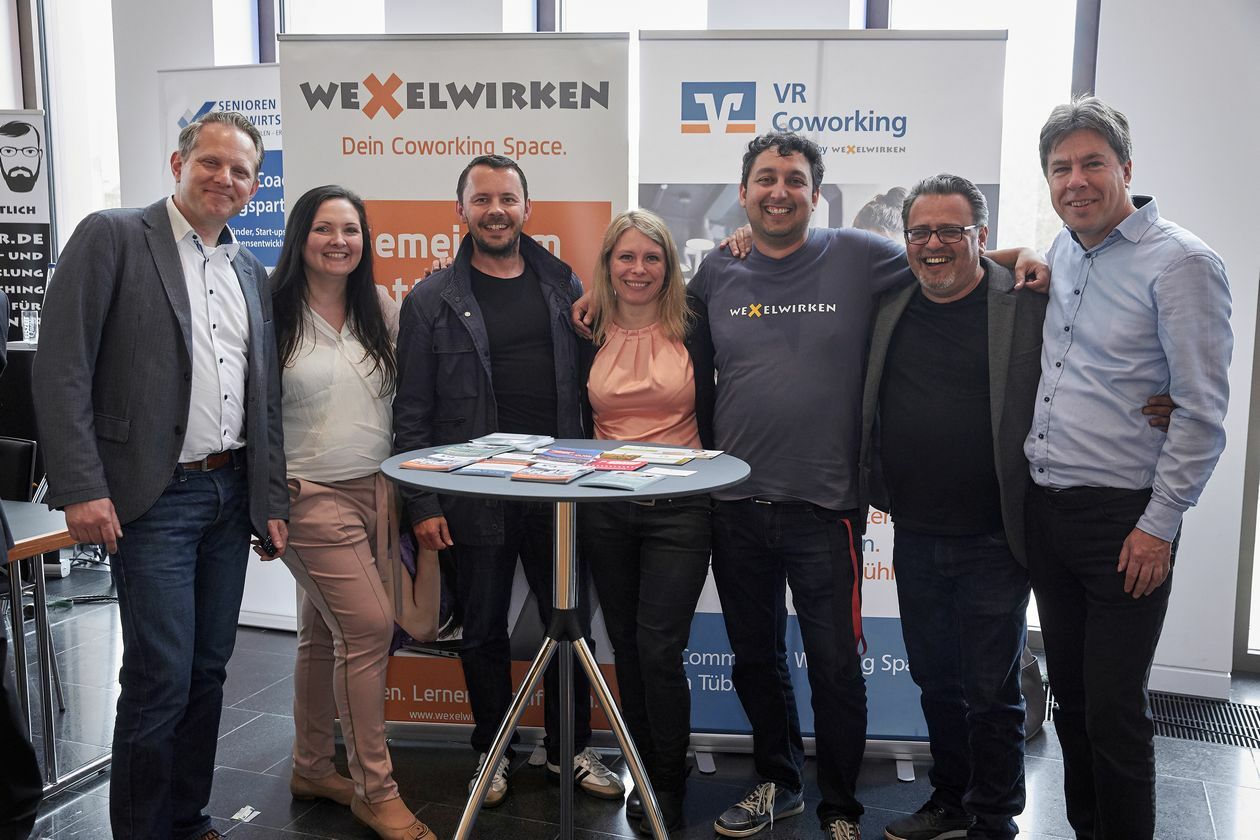 Auf der Gründermesse Neckar-Alb in Reutlingen Auf der Gründermesse Neckar-Alb in Reutlingen