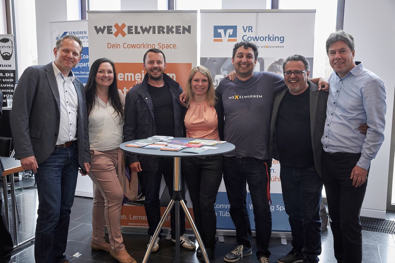 Auf der Gründermesse Neckar-Alb in Reutlingen Auf der Gründermesse Neckar-Alb in Reutlingen