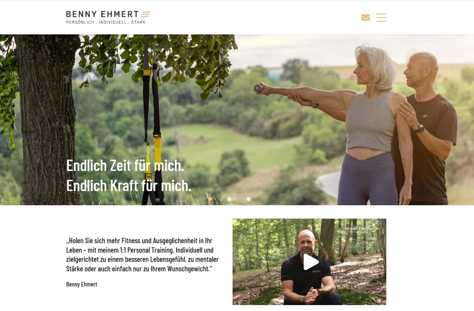 Benny Ehmert | Personal Training & Stressbewältigung